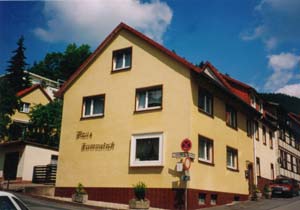 Haus Kummeleck in the summertime (front view)